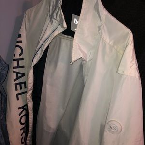 michael kors jacket mens white